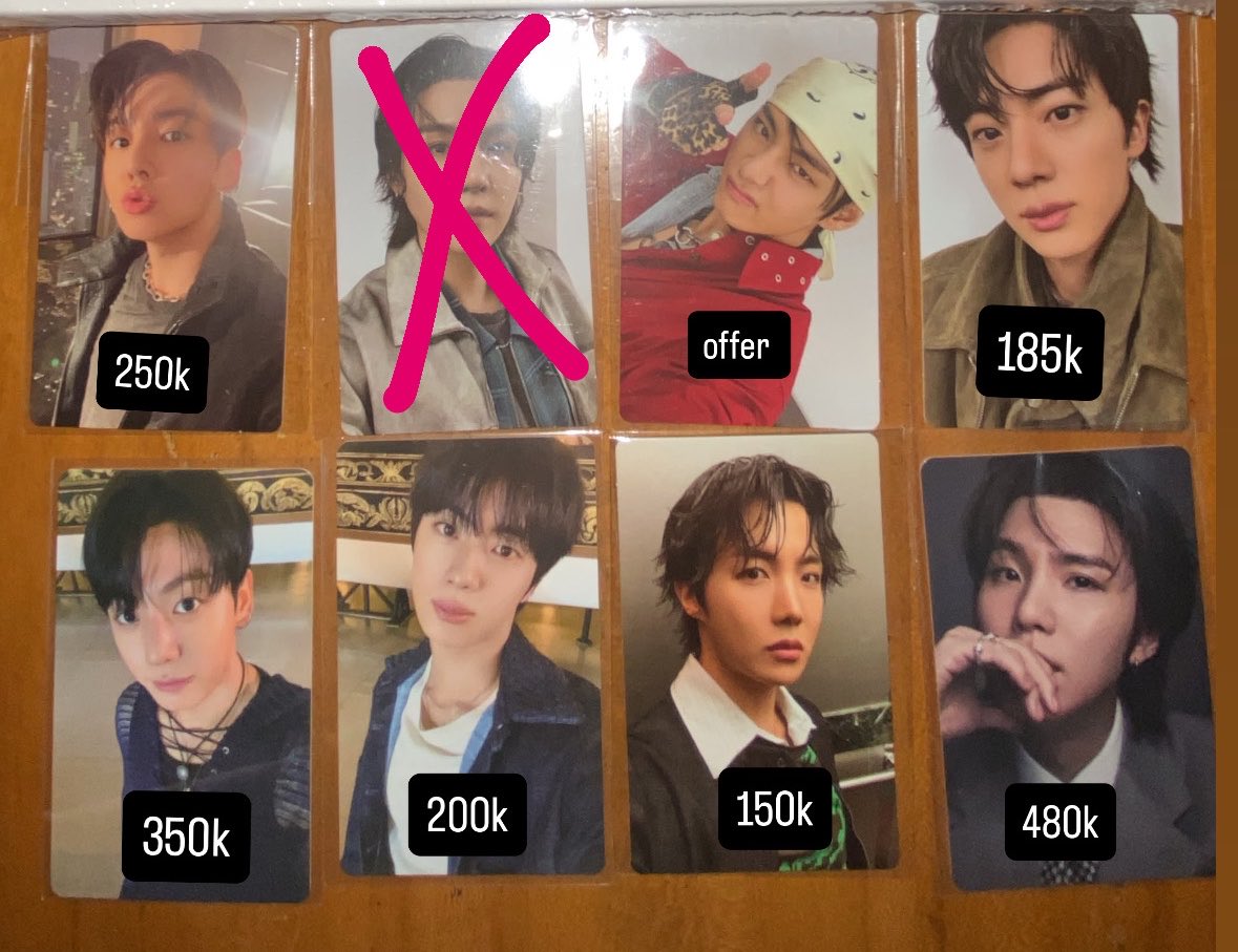 hiseolie's tweet photo. #btssell
wts abb bts ready ina

─ exc adm oren
ⓘ not for sensitive buyer
🏡 jakarta selatan
✈️ WW with ina address

 dm to buy

tags⨾ wts bts jungkook jin taehyung v yoongi suga jhope ld weverse round 2 ld ums ld goyang sell https://t.co/D18VfGCsdV