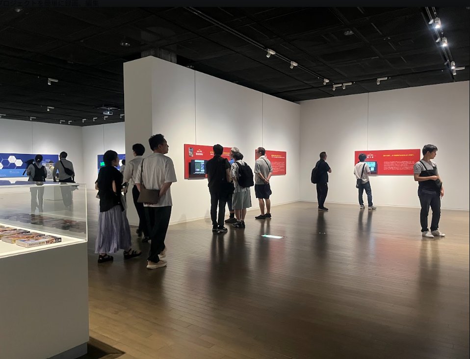 artpref_tochigi's tweet photo. 【開幕初日レポート🎮】

本日より、企画展「#ゲームと美術　信長の野望／コーエーテクモゲームスの野望—インタラクティブ・アートの誕生」が開幕いたしました！初日にご来場いただいた皆様、ありがとうございました。

会期は９月６日（日）まで。皆様のお越しをお待ちしております！（武） https://t.co/qbvlaTacwo