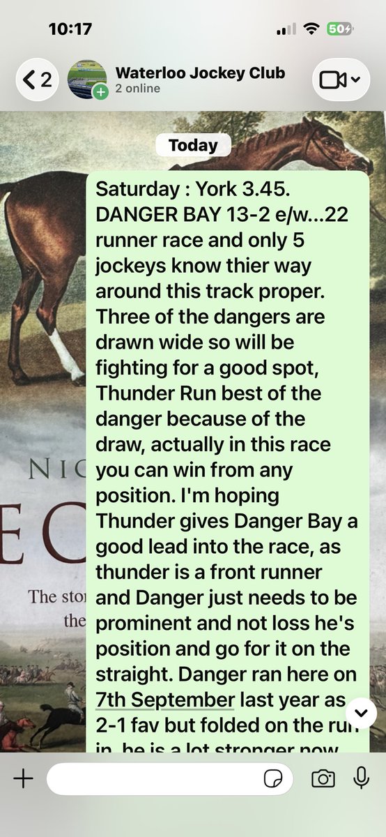 The Inner Circle Racing Tips tweet media