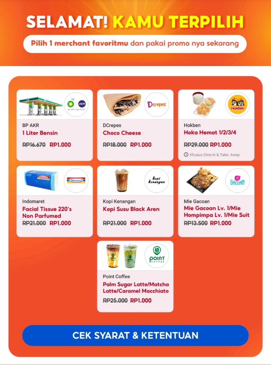 chanychaa's tweet photo. @kimmyexp Kak kim, kalo mau pake promo ini harus nempelin voucher kaya Rp1 ngga? https://t.co/nWBlqMmbsf