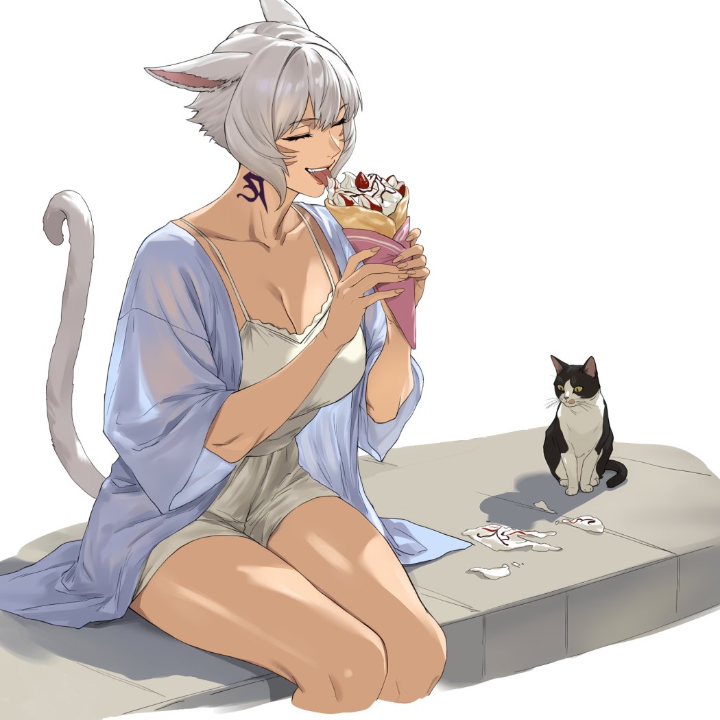 jamjam_arts's tweet photo. Sharing with the hungry stray

#yshtola #fanart https://t.co/RBGBvg3v9d
