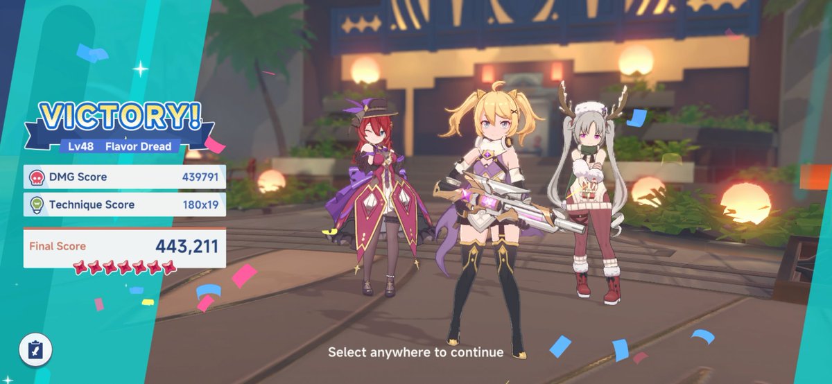 ThisTreeSucks's tweet photo. slowly getting a better score its been really fun   ≽^•⩊•^≼  
#ステラソラ #stellasora https://t.co/tk3KXxYa1u