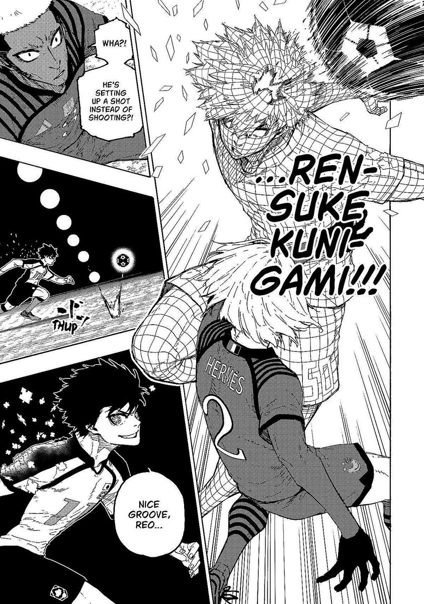 arcrunner_'s tweet photo. Need Reo to stop playing around and just start copying the top 4 of Blue Lock...I had high hopes for him https://t.co/z3HJLcv3BZ
