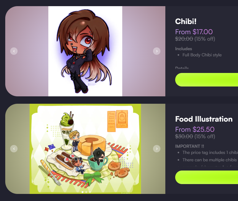 yellowssxx's tweet photo. these are open for a 15% discount in VGen!! Support by reposting, thank you!
https://t.co/ZXUdtap3FU https://t.co/B6ErOSxJ01