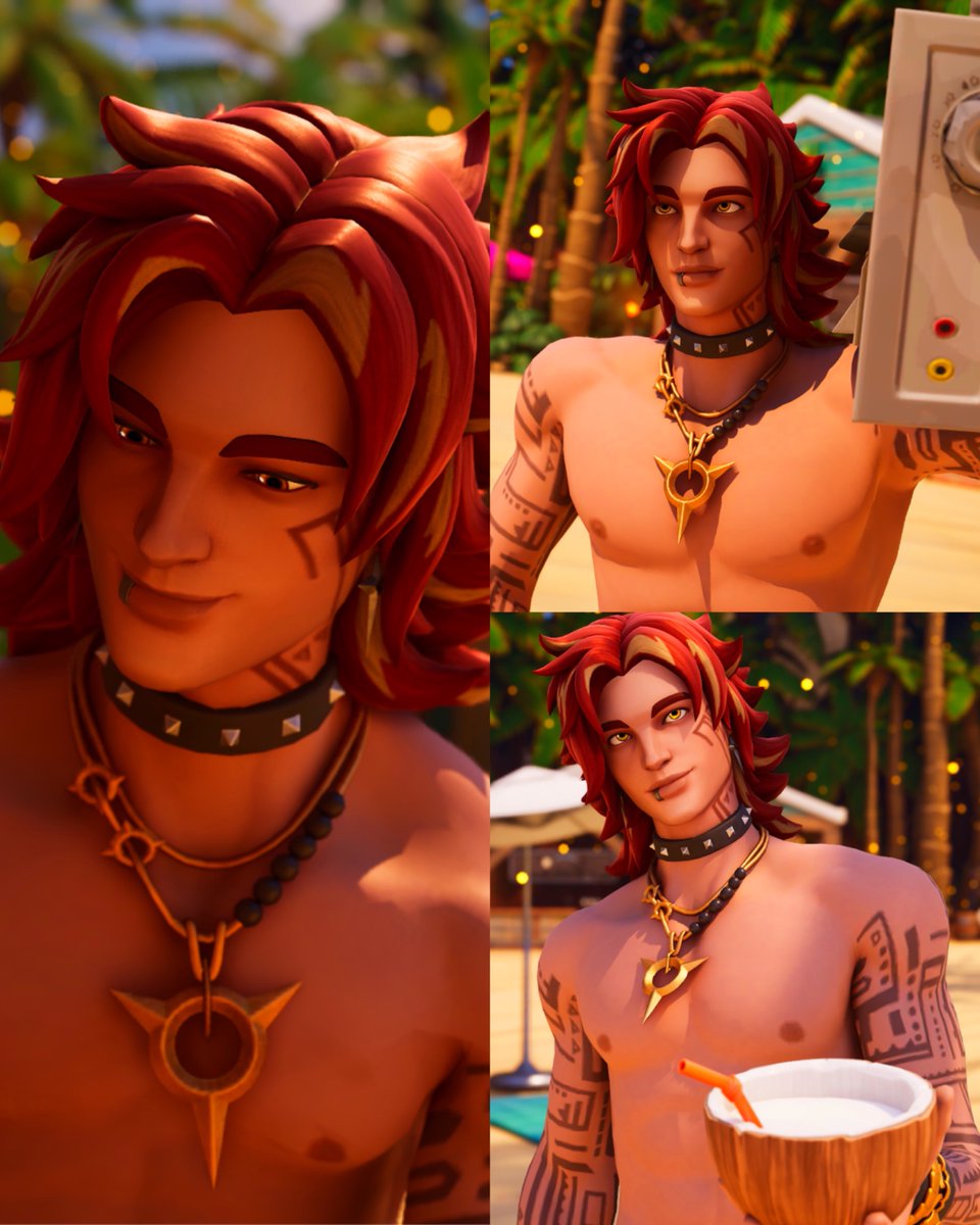 Kaiser_aep's tweet photo. Beach Beast Lucien 🌴🥥

#FortniteRunners #Fortography https://t.co/86HRVhr0ev