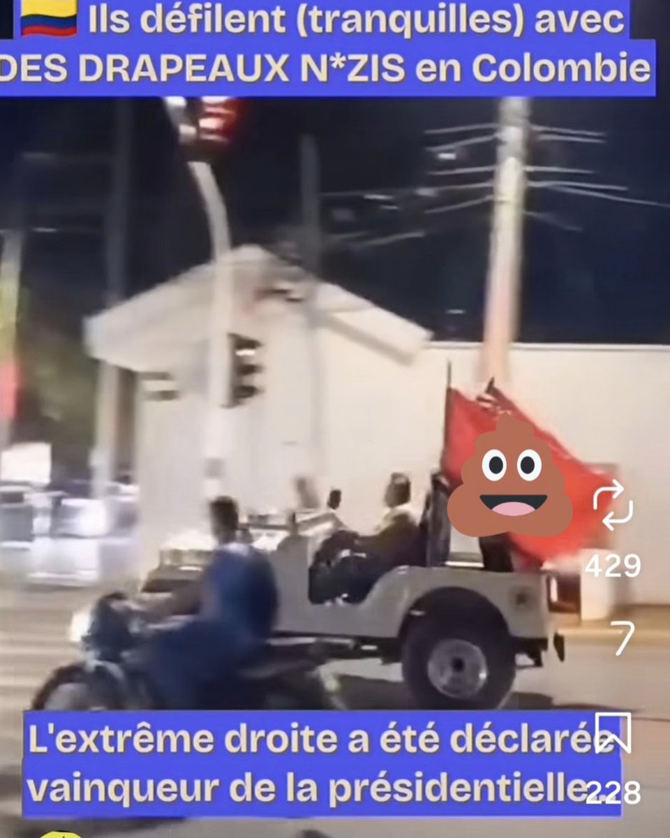 Nmoa2ut's tweet photo. #extremedroite 🤬#Colombie https://t.co/yeMu9mcjxU