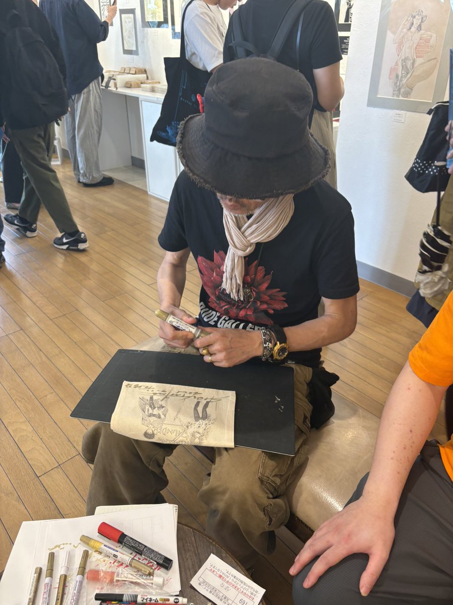 田島昭宇画業40周年記念展 行ってきました♪♪ 先生が書くやっぱり目が