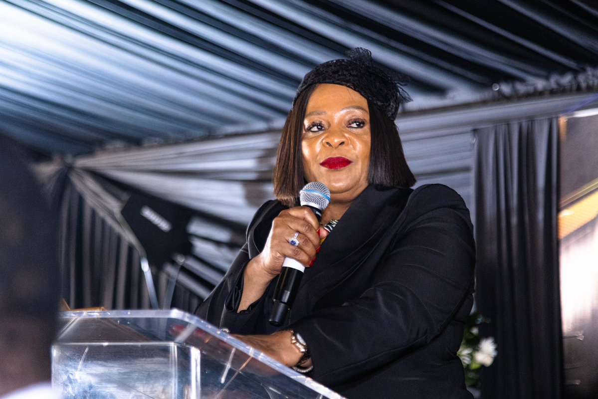 MYANC's tweet photo. This morning, ANC First Deputy Secretary-General Cde Nomvula Mokonyane, ANC NEC members, and the ANC Mpumalanga Provincial Executive Committee (PEC) led by Provincial Chairperson Cde Mandla Ndlovu attended the funeral service of the late Cde Sithembiso Nkululeko Mbuli, beloved son of ANC NEC member Cde Lindiwe Ntshalintshali.

The ANC stands with the Mbuli and Ntshalintshali families as the movement honours the life of a young cadre whose service and commitment will be remembered.