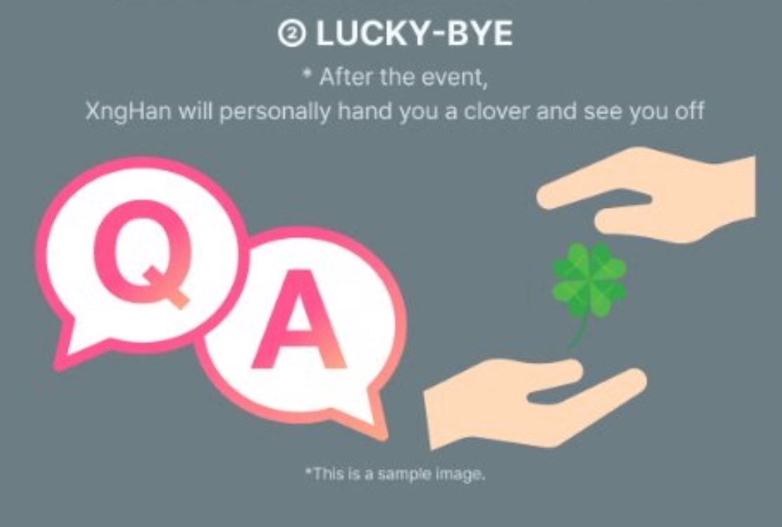 oceanxoul's tweet photo. "After the event, XngHan will personally hand you a clover and see you off."

imagine saying goodbye and he puts a clover in your hand... i'd be thinking about that for the next 10 years, that's a core memory right there 🥹🍀 https://t.co/N7a4kY40Rn