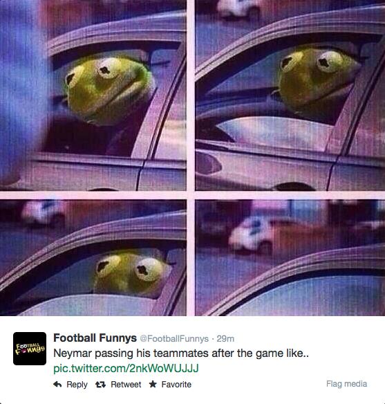 PiadasBRBR's tweet photo. Quando você não fez nada, mas passa fingindo que tá tudo normal. 😂👀

#Neymar #Memes #Futebol #Humor https://t.co/pl49QYBkTu