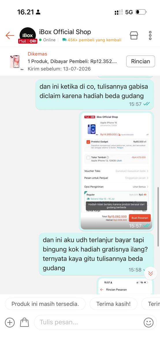 pointedlove's tweet photo. Lagi-lagi dapet pengalaman ga enak belanja di Ibox shopee. Terakhir kali pesen pake instant 3 hari ga dikirim-kirim. Sekarang ini. Bapak/Ibu pimpinan, ini CS nya ga ditraining kah? @iBoxIndonesia plenger banget ga menjawab sama sekali. https://t.co/CG5aAZoTdt