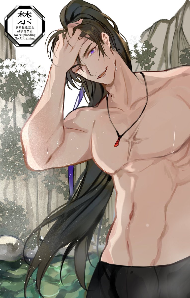 sanhowaxie's tweet photo. #2ha
暑いので水浴び燃晚🏊‍♂️💦 https://t.co/YNq52kfesy