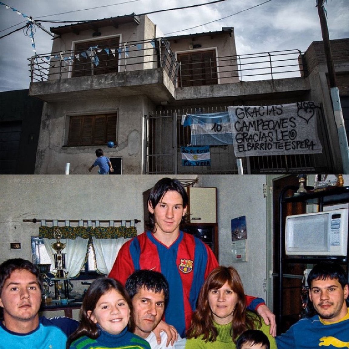 ContextfreeFCB's tweet photo. 🗣️ Messi: "My first salary went to my family, with that we tried to fix our house." https://t.co/EmFbETwvcI