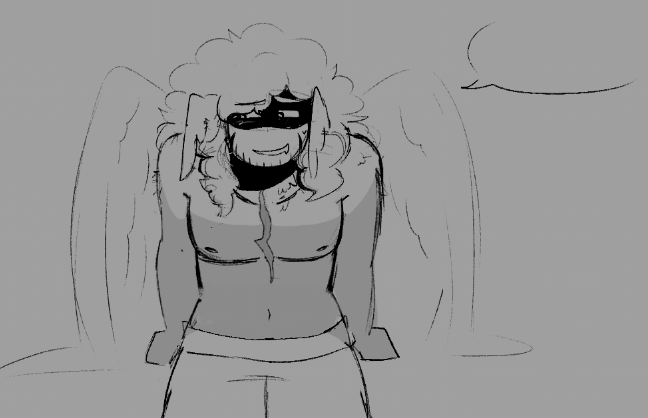 Merciful_soup's tweet photo. I lied have the scrapped comic there's just no dialogue (1/2) #chickenburger https://t.co/f019vdfvRd