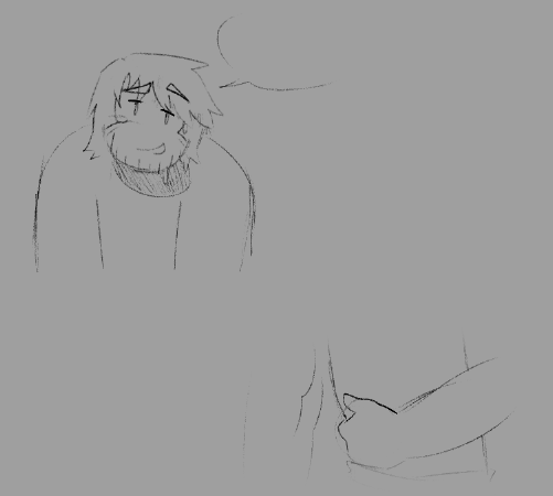 Merciful_soup's tweet photo. I lied have the scrapped comic there's just no dialogue (1/2) #chickenburger https://t.co/f019vdfvRd
