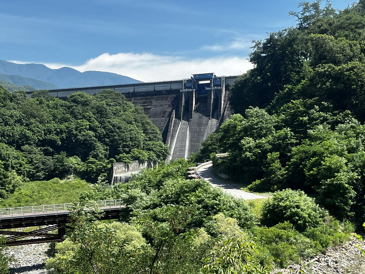 RAKMSU's tweet photo. 長野県 美和ダムに8回目のチェックイン！ #DamApp
又も来ちゃった笑
水ない時も良い感じ https://t.co/LromWxiQjn