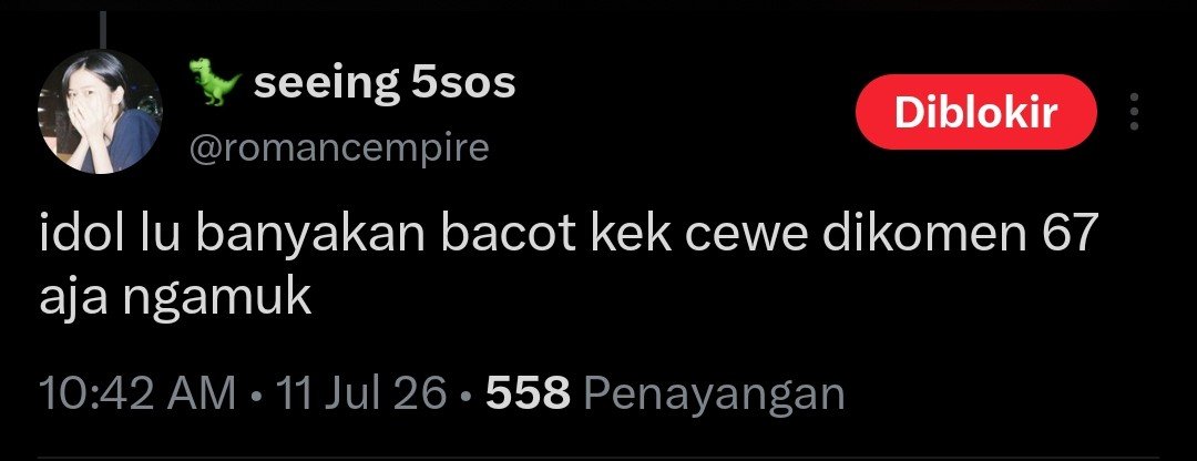 jjongjaeyun_'s tweet photo. Report dan block orang gila ini guys dari kemarin nyawit mulu https://t.co/Lo9VaIp9ex