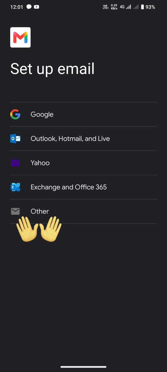 etherweaI's tweet photo. @qrstyoo__ Kak maaf waktu aku add account email ui di gmail aku pencet "other" teruss ada opsi pop3 dan imap, kita pilih yang mana ya? https://t.co/LoajFmNKJ1