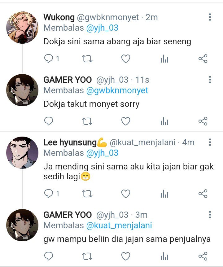 AzyaDiza's tweet photo. Joonghyuk yang gak terima pacarnya di godain org lain #joongdok AU https://t.co/GFYexm4PMy