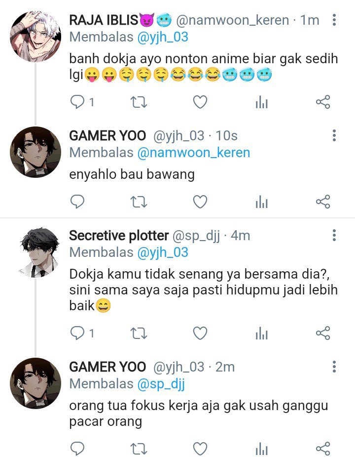 AzyaDiza's tweet photo. Joonghyuk yang gak terima pacarnya di godain org lain #joongdok AU https://t.co/GFYexm4PMy