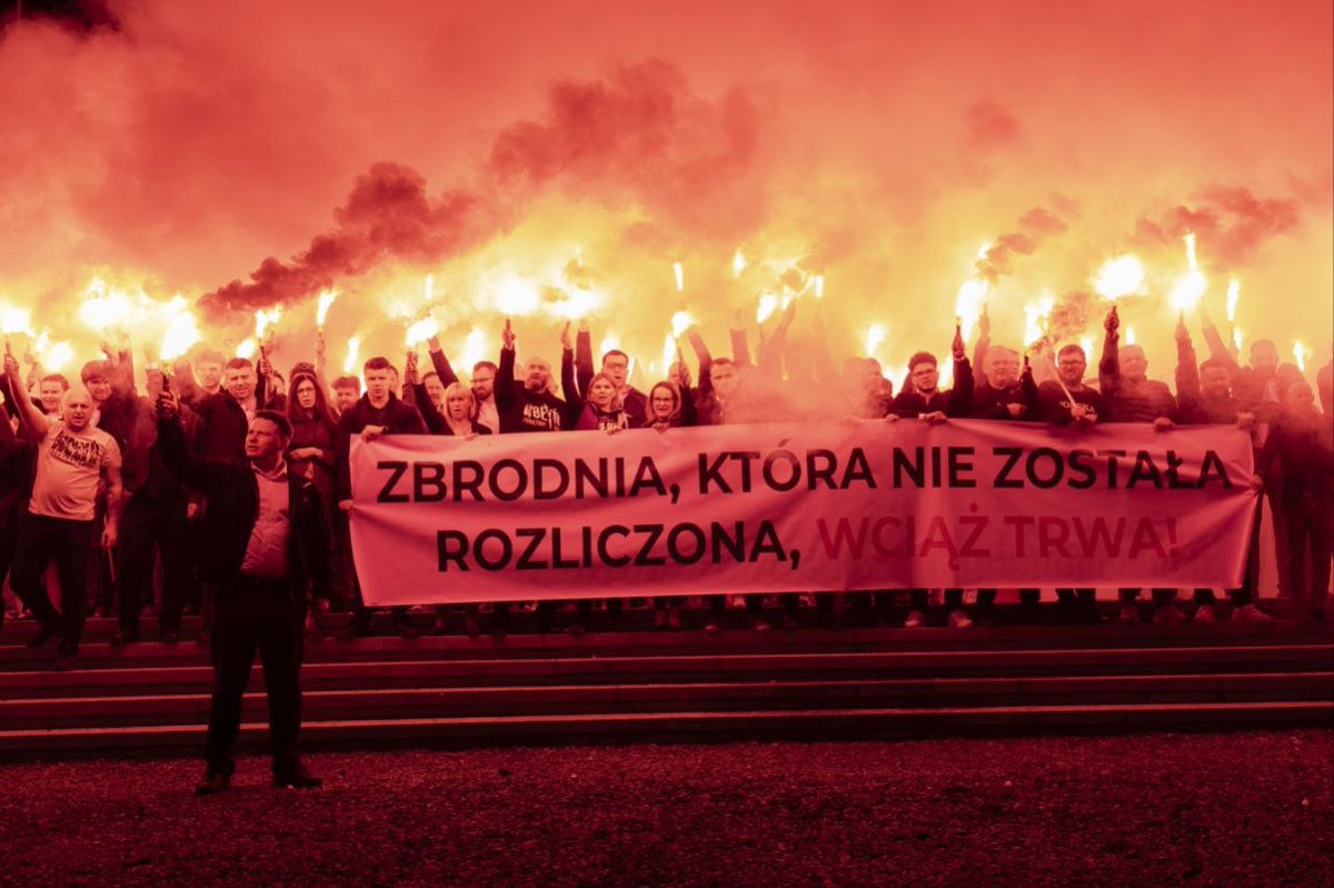SlawomirMentzen's tweet photo. Zbrodnia, która nie została rozliczona, wciąż trwa! https://t.co/laQmB27fQk