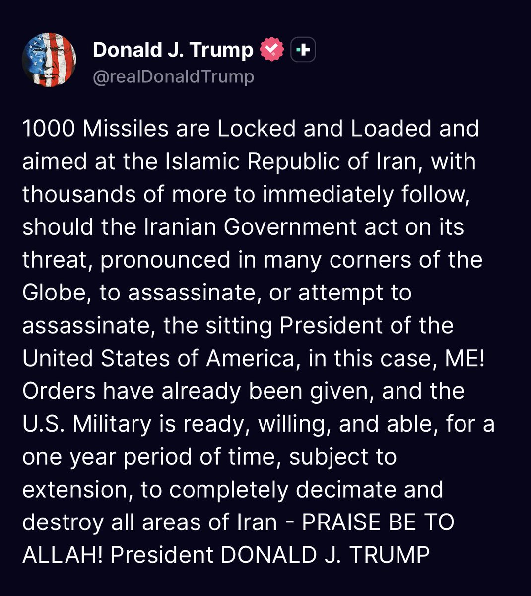 AshVerma111's tweet photo. Trump On Truth Social https://t.co/rYcTIQr1pq