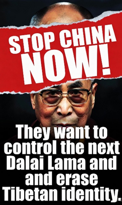 China_Glimpse's tweet photo. Beijing’s plan for the Dalai Lama is pure power politics against Tibetan identity. #ChinavsTibet #TibetIdentity https://t.co/eEYMYCSdyg