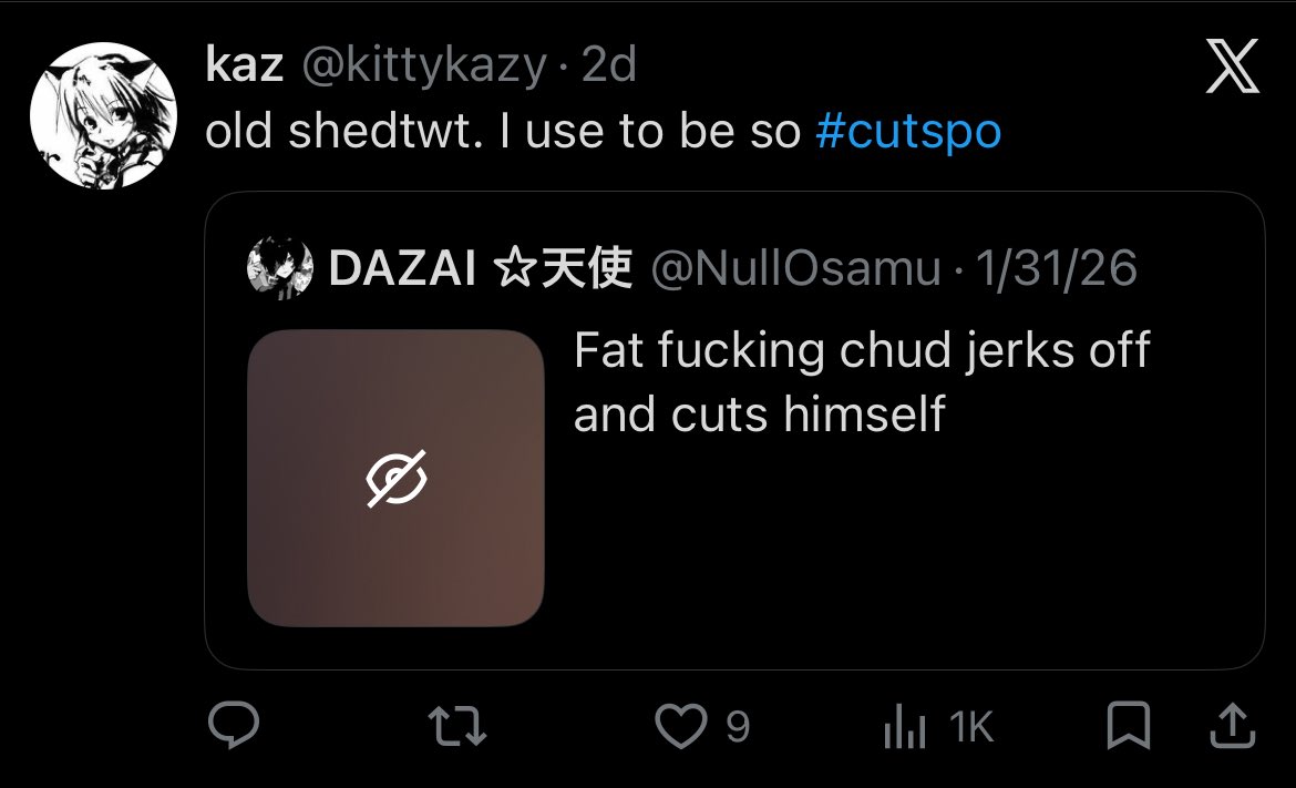 kittykazy's tweet photo. What the CUCK is this ratio https://t.co/Vl873ILZjc