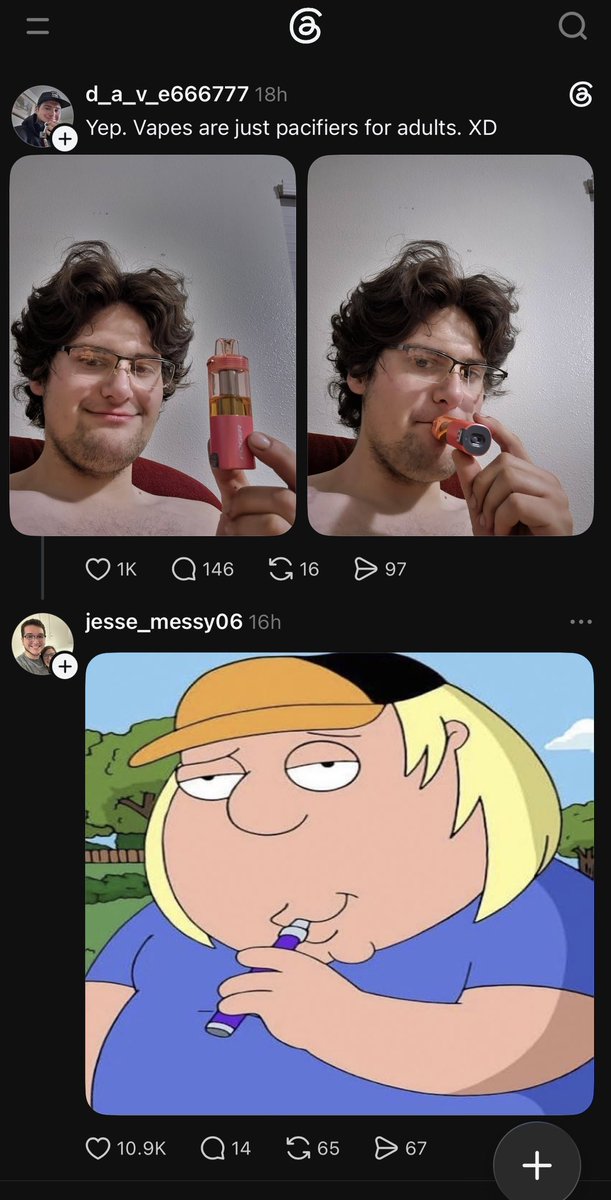 CanuOTP's tweet photo. I’m crying how did bro get ratio’d on threads 😭 https://t.co/CQBCo0XVZA