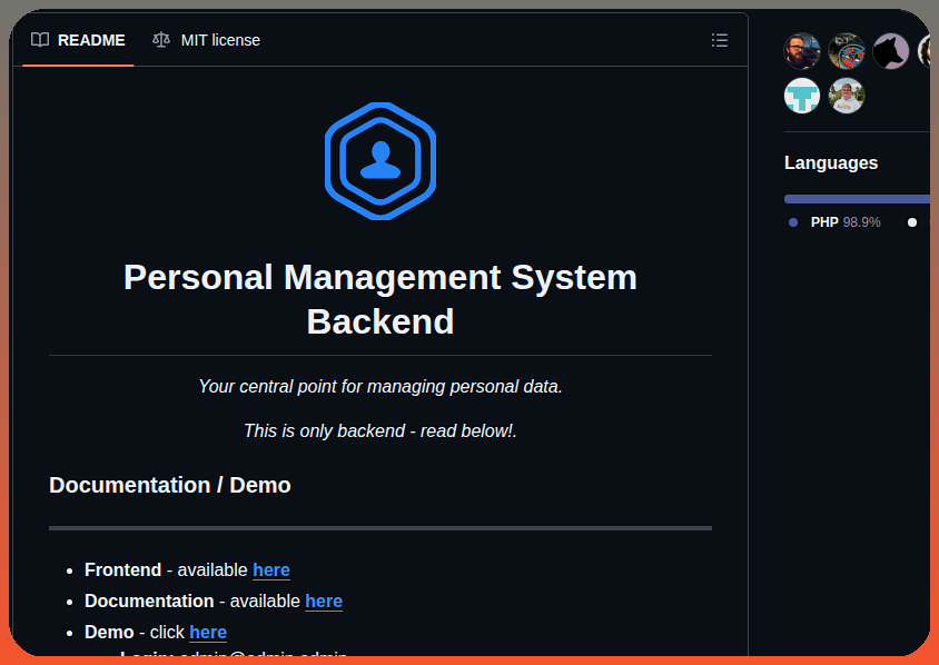 tom_doerr's tweet photo. Self-hosted personal management system for tracking goals and schedules

https://t.co/pyjZuVLgd9 https://t.co/mLfwcd4diy