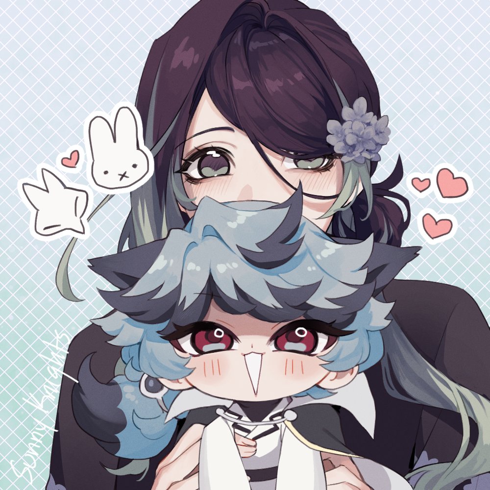 SunnyKnightz's tweet photo. Icon of Andrea and Spinel!🪻🛸 https://t.co/3VUU9gmkCv