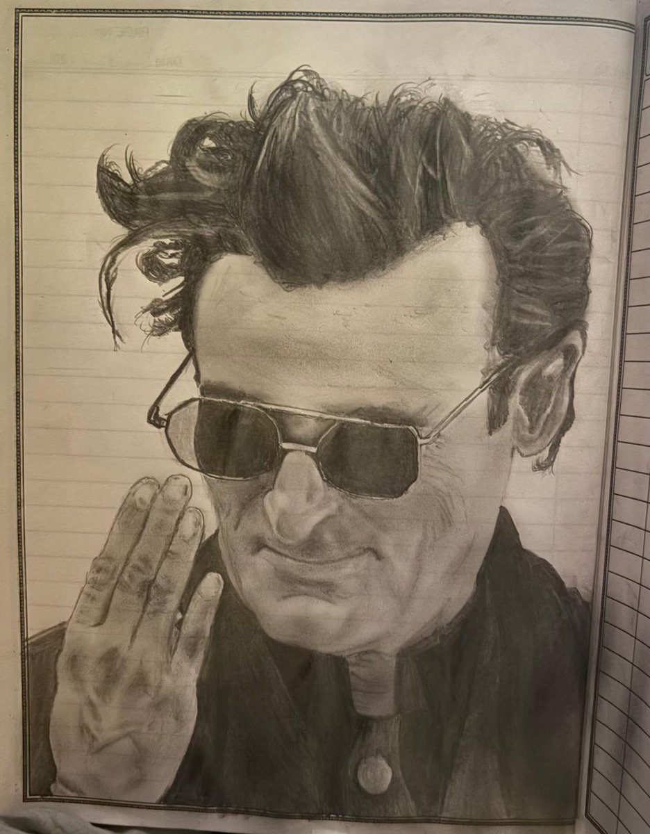 swa_bat's tweet photo. #AkshayeKhanna
Hello Akshay, my son Abhiroop draw your picture yesterday in between his Summer Internship project break in @iitmadras Raftar. Hope you will like it. Please give your feedback in case you find it good. Waiting for your response. https://t.co/iI6hes0YFD