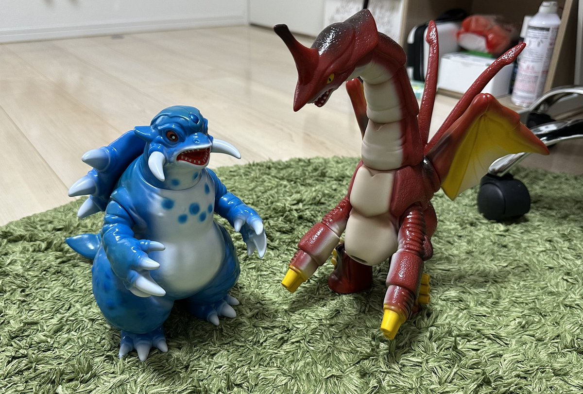 買ってから開封してなかったソフビシリーズ👏MATシリーズ、シラリー