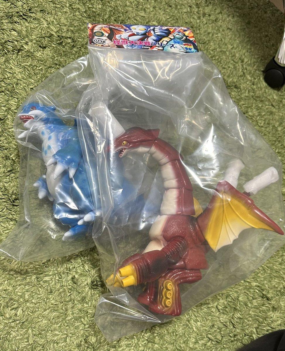 買ってから開封してなかったソフビシリーズ👏MATシリーズ、シラリー