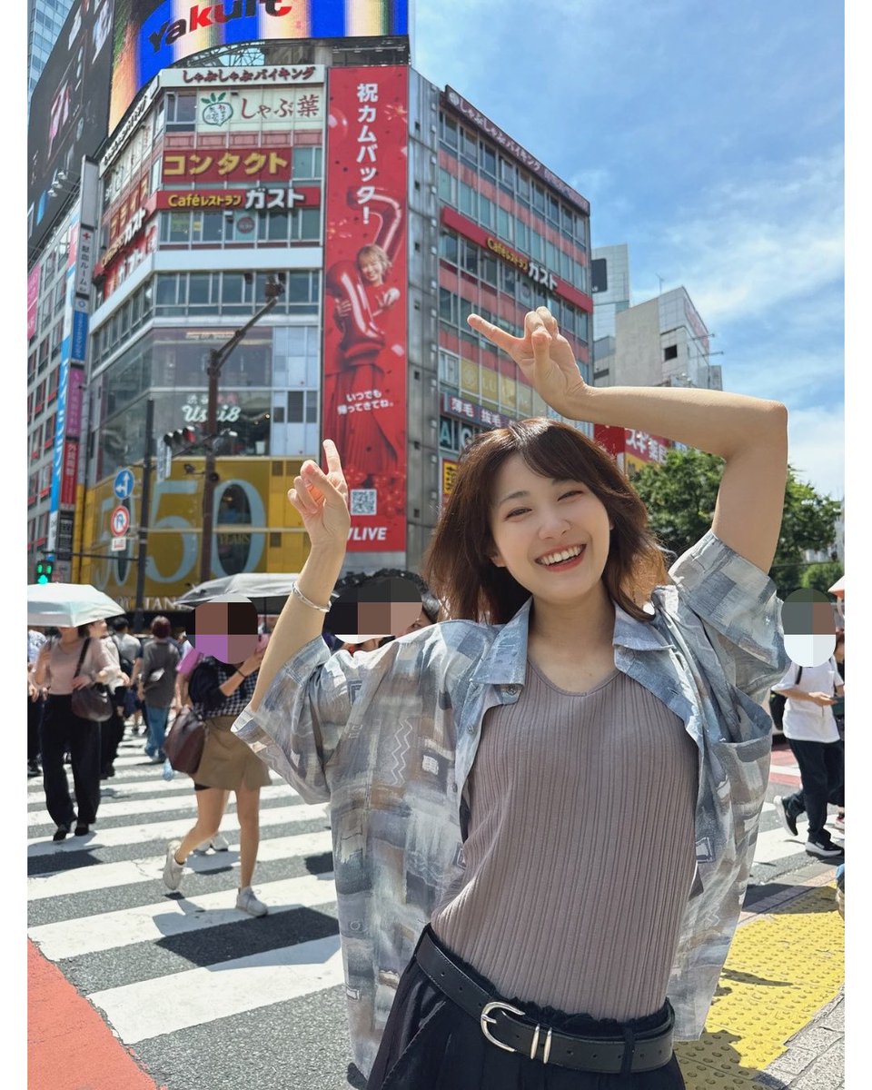 じょんちゃん ザウちゃん嬉しい😭ありがとう！ 渋谷巨大看板は7月いっぱい見れます‼️