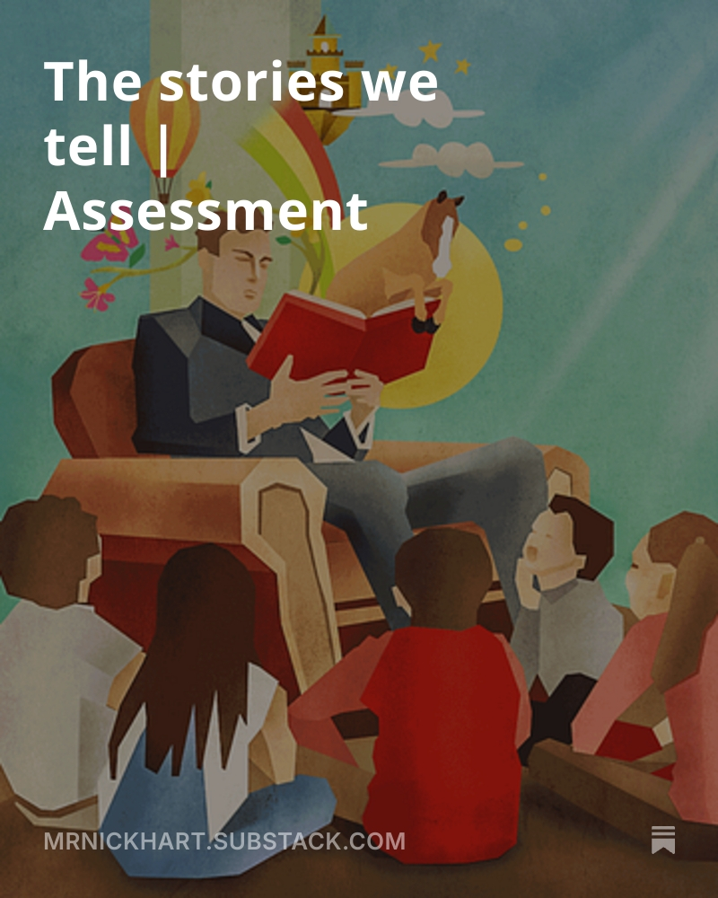 MrNickHart's tweet photo. ✍ NEW ON SUBSTACK ✍

I'm pairing something old from the Wordpress archive with something new.

From the archives: The stories we tell | Assessment
New this week: The story, not the story teller

And new this month from the #LeadershipHandbook: Inclusion https://t.co/nGFudKEsWW