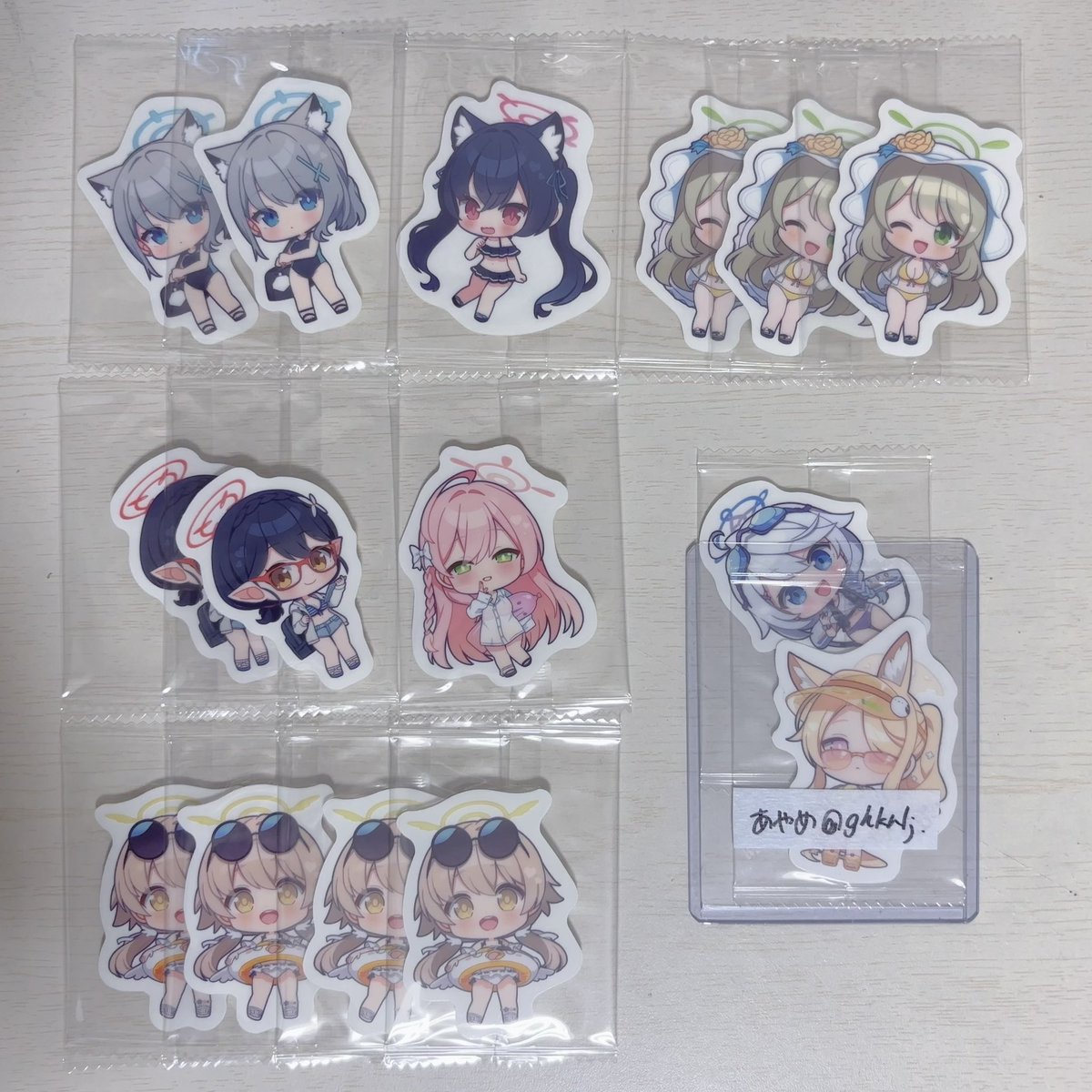 ghknlj's tweet photo. ブルアカ イタジャガ アニメイト 特典 ポストカード 交換 買取 譲渡

求 : キリノ,セイア(セイア若干優先)/特典100円/枚+送料
譲 : シロコ,セリカ,ノノミ,アヤネ,ハナコ,ヒフミ,カンナ,ミユ,サキ,★ミカ,★ナギサ,マシロ,ワイルドハント,エリ,レナ,ミヨ,リツ,フユ
⬇️ https://t.co/uKWKh5oYjb