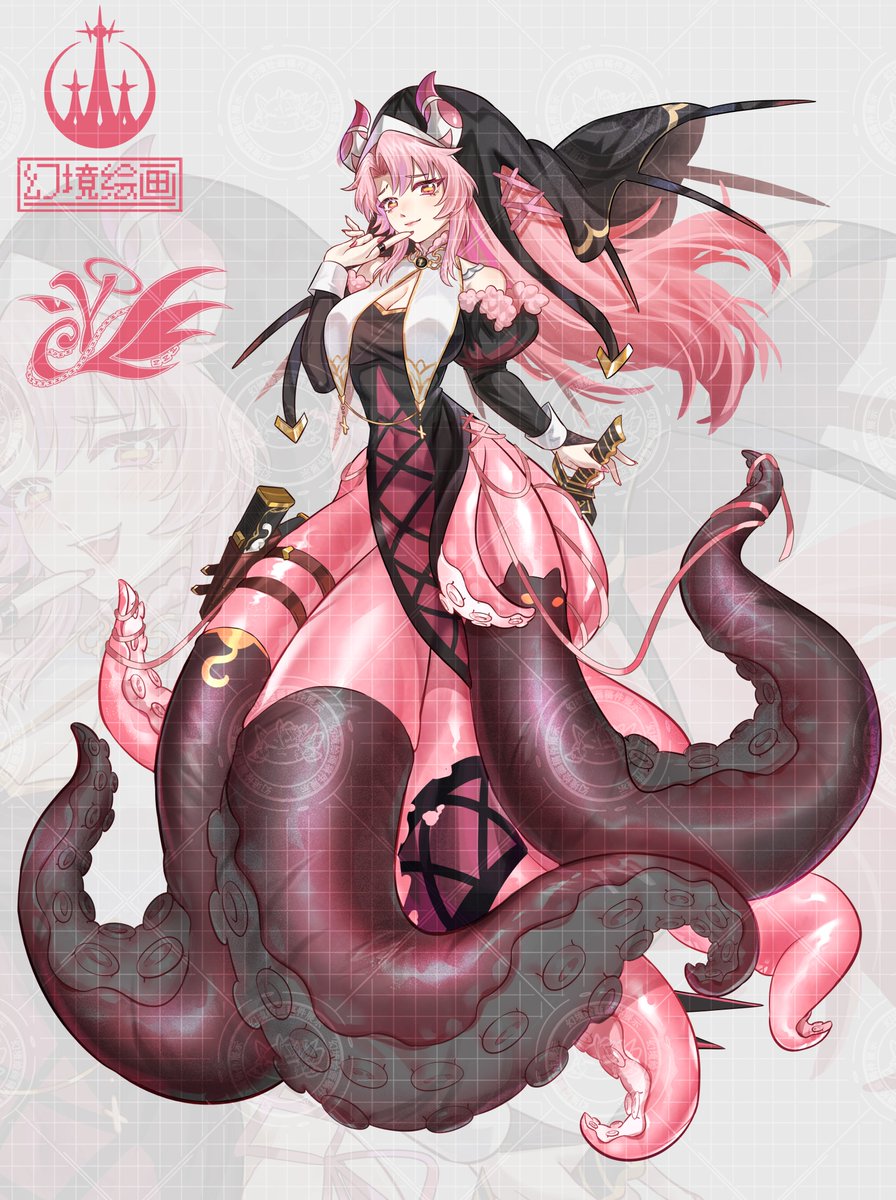 GenkyoP's tweet photo. Tentacle Pink Demon😈
[This is a commission work and thanks for commission!]
#monstergirl #モンスター娘 #devilgirl #tentaclegirl #vgenartist #artcommission https://t.co/6QlhgWQK4W