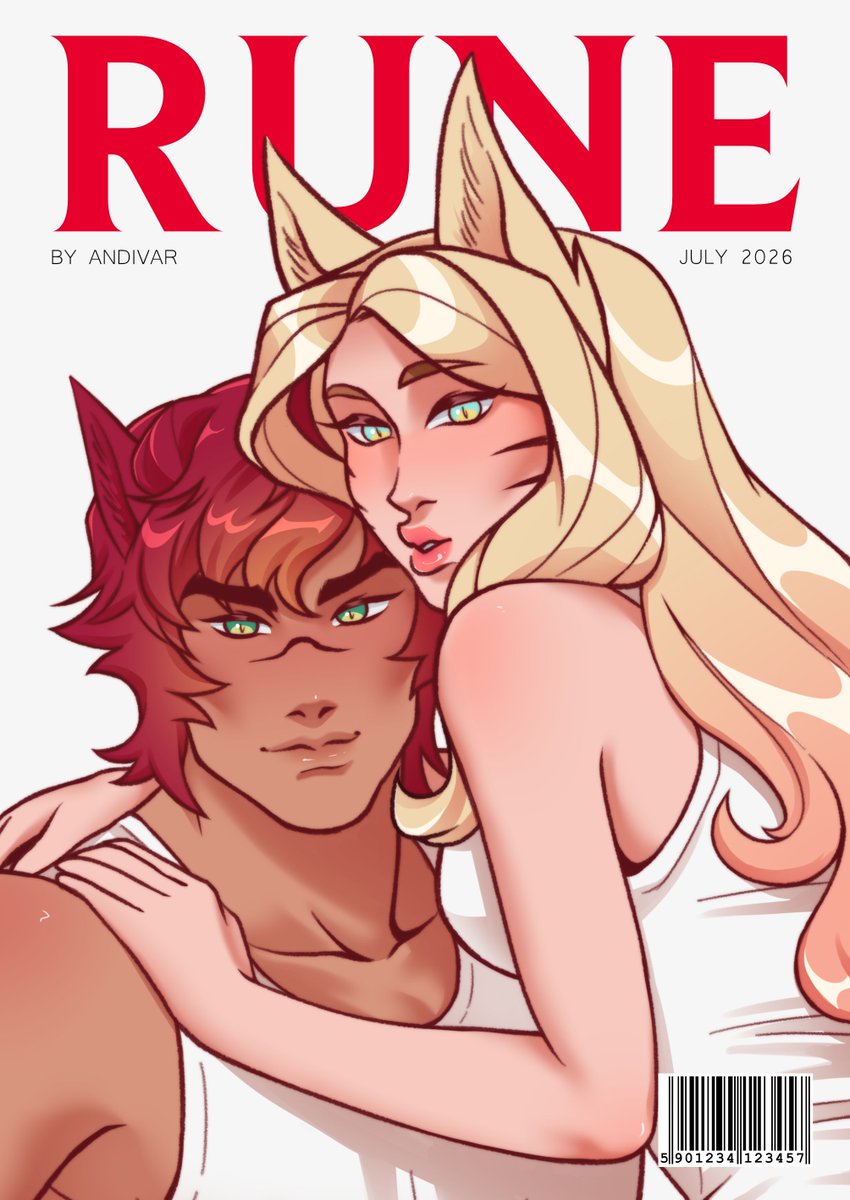 andyriart's tweet photo. Me gusta este formato de portada de revista <3
#leagueoflegends #ahri #sett #settahri https://t.co/orjl3tbI5o