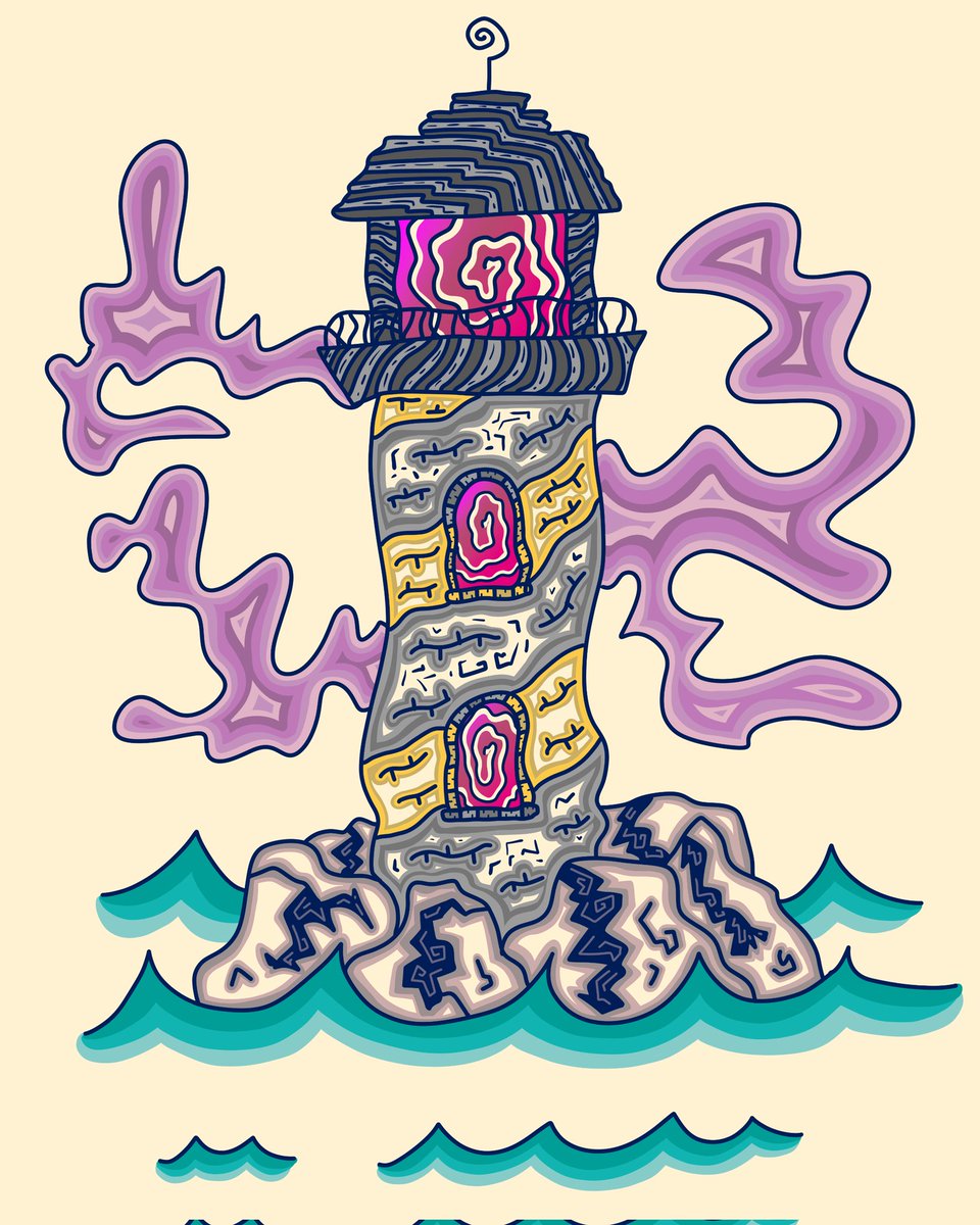 MicahM92's tweet photo. Haunted Lighthouse
#lighthouseart #lighthouseillustration #lighthousedesign #retroart #retroillustration https://t.co/ed9v73Gw0q