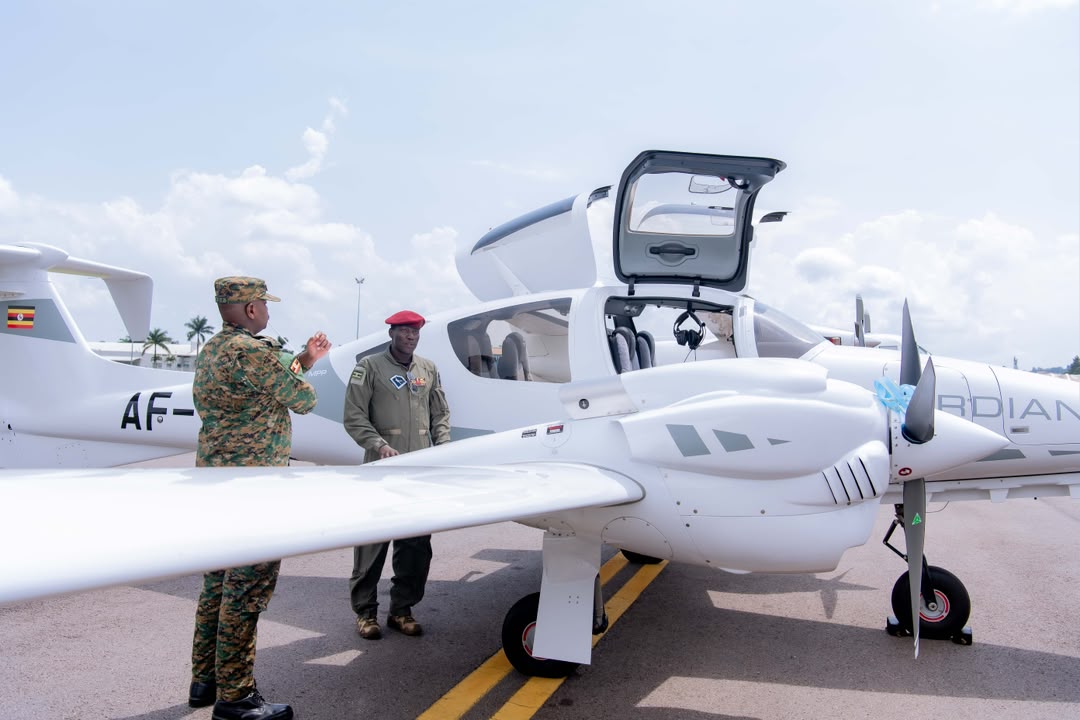 GideonSsekidde's tweet photo. CDF Gen. @mkainerugaba commissions new Let 410 aircraft into the UPDF Air Force Strengthening logistics, transport, medevac and paratrooper capability.
#GoldenPosts @mkainerugaba #UPDF @cdfupdf @KagutaMuseveni
@MODVA_UPDF @KagutaMuseveni https://t.co/d8T48XW30C