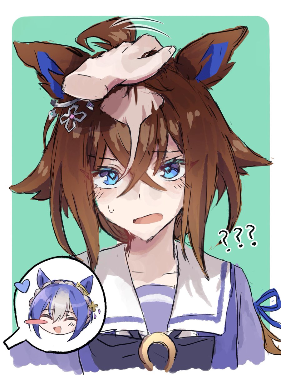 sorekara_64's tweet photo. どっちが先輩かわからん https://t.co/FCilFbUVdR