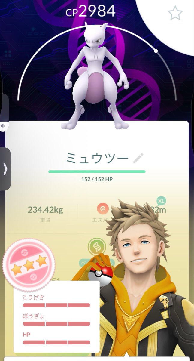 torikoumu's tweet photo. ミュウツー100もう1匹でた https://t.co/wb0DQgYvul