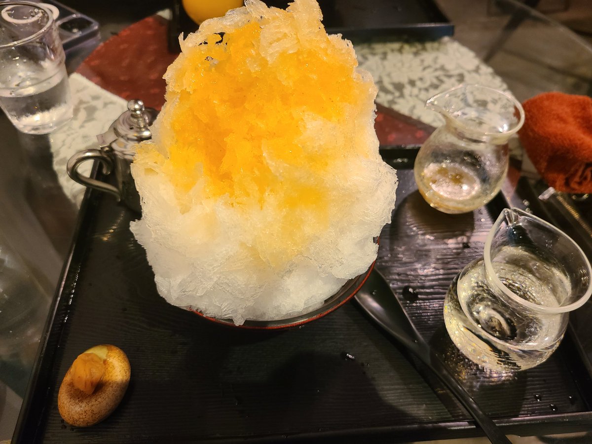 tooo080's tweet photo. 夏なので🍧 https://t.co/BLIQVcfnKE