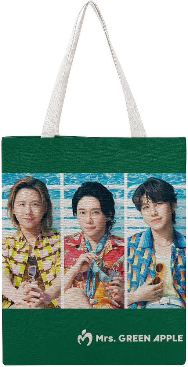 Mrs.GREEN APPLE エデン　ファンクラブ限定抽選　トートバッグ 🍏 #MrsGREENAPPLE トートバッグ✨ ライブやお出かけはもちろん、 普段