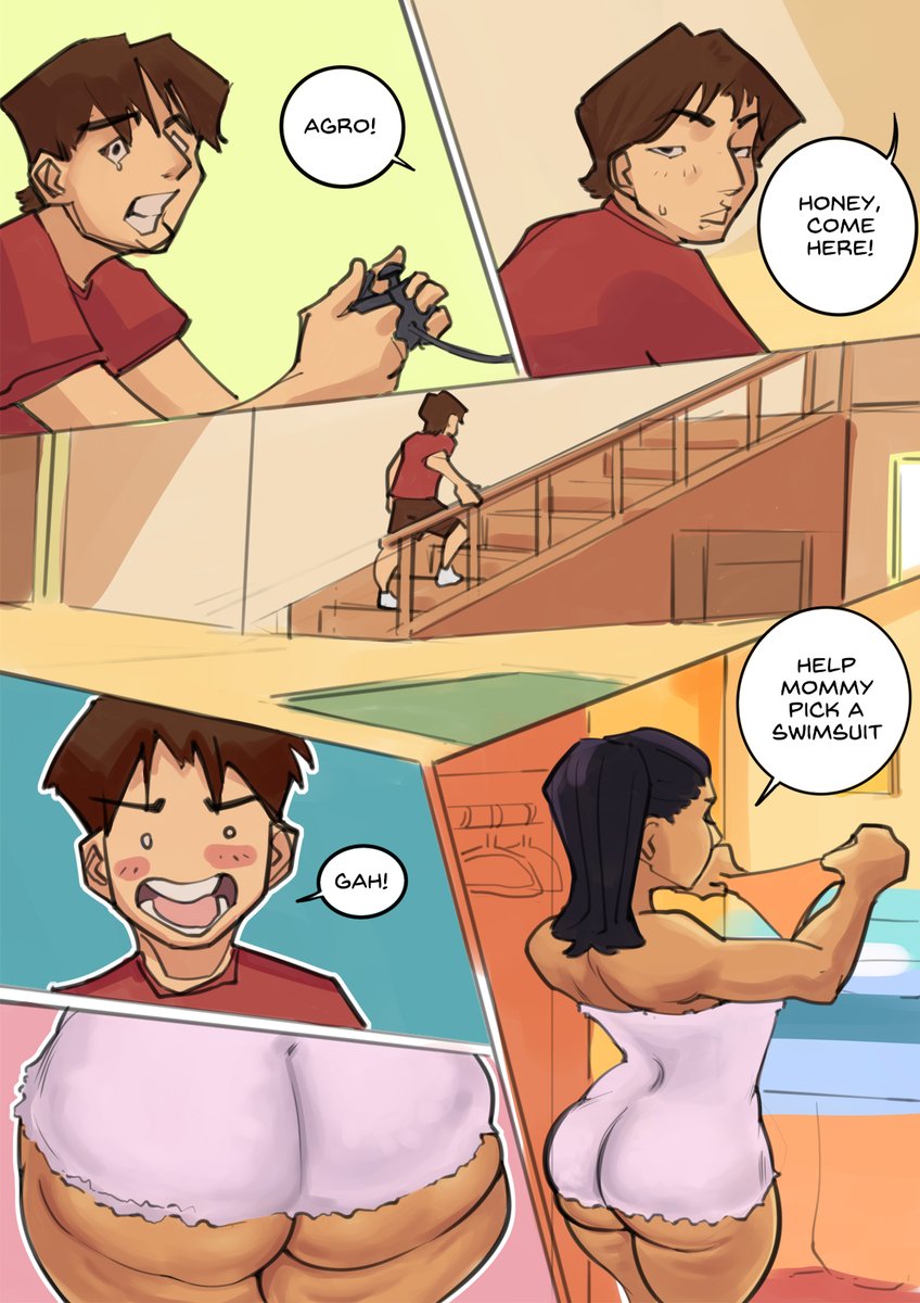 new3canvas's tweet photo. Hey, how are you doing lads.

I am a bit late to the party, I know, but I hope you like this Mother's Day comic.

I will upload the pages here on twitter, but you can also check the links below:

https://t.co/tsKgbMrYcg
https://t.co/4XomUTjVdT https://t.co/KKidG4GRSy