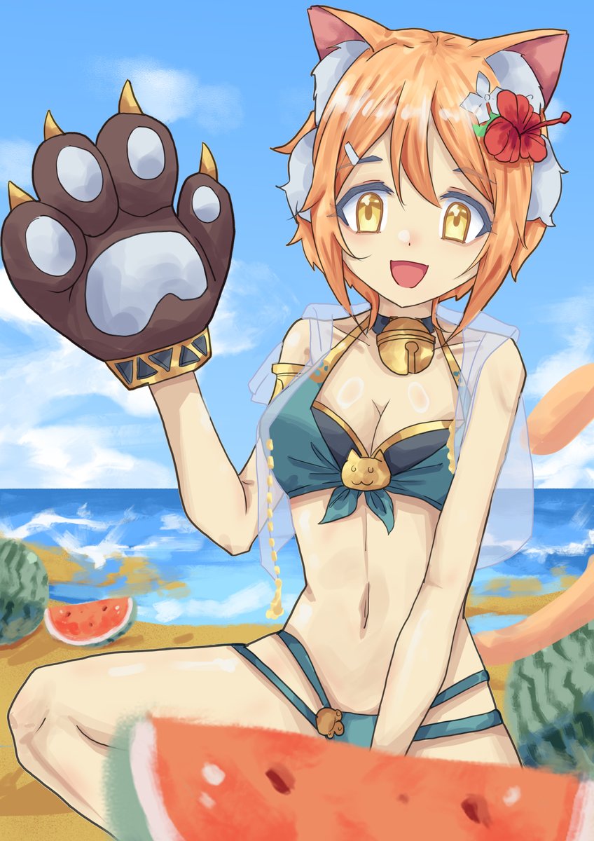 zuimoxian5's tweet photo. DAY72 ヒヨリ 
#プリコネR
#pixiv https://t.co/sWSyyHjnFV 
破晓之星泳装全画完了
后面画点别的喜欢的泳装角色吧 https://t.co/Jmqjtitp1X