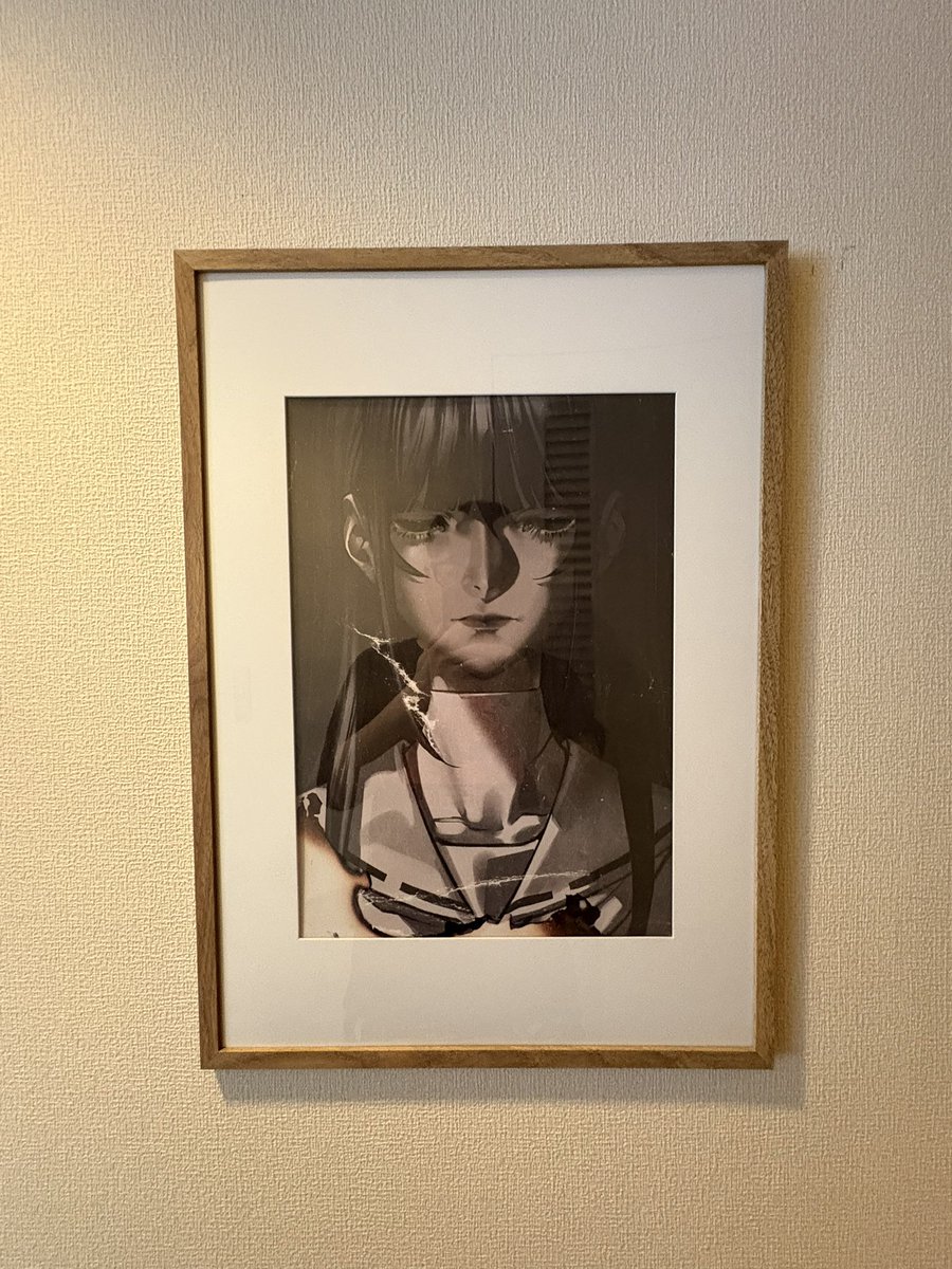 写真作品　YamamotoKyouhei 額装　大判 今日から大阪で「1999展」が開催。 東京開催のときにも足を運び、購入