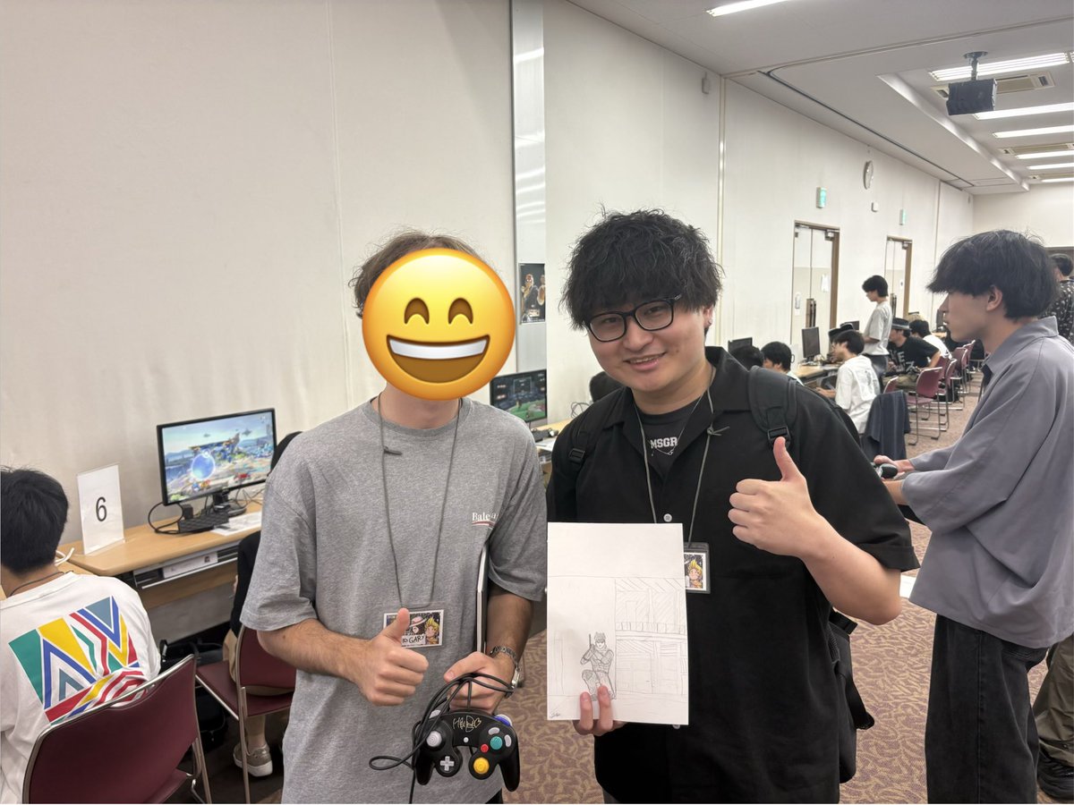 LiquidGary's tweet photo. Today I went to Sumabato Sp 71, Thank you to @Hurt_ssb and @RearletBowser for being super kind and awesome. It was a great experience for my first big tournament even that I got wrecked in bracket :) Japan, you guys are really on another level 💪 https://t.co/33YP1Jt2Vw
