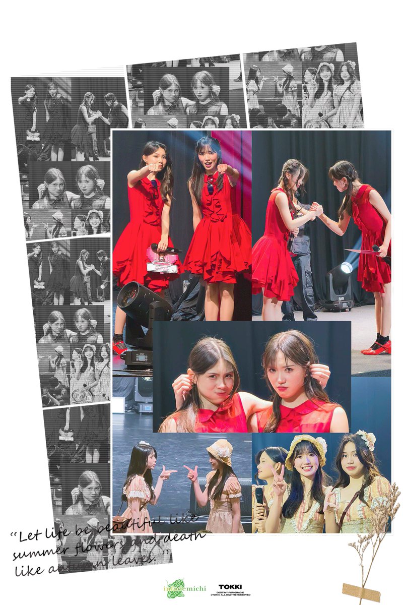 tokki_1810's tweet photo. Mentally preparing for the sweetest weekend ever with @Gracie_JKT48 @Michie_JKT48🥤🥶

Manifesting more moments just as unforgettable as this one👀👀

See you tomorrow @infodemichi 🙌🏼 https://t.co/8wRRzaSTje